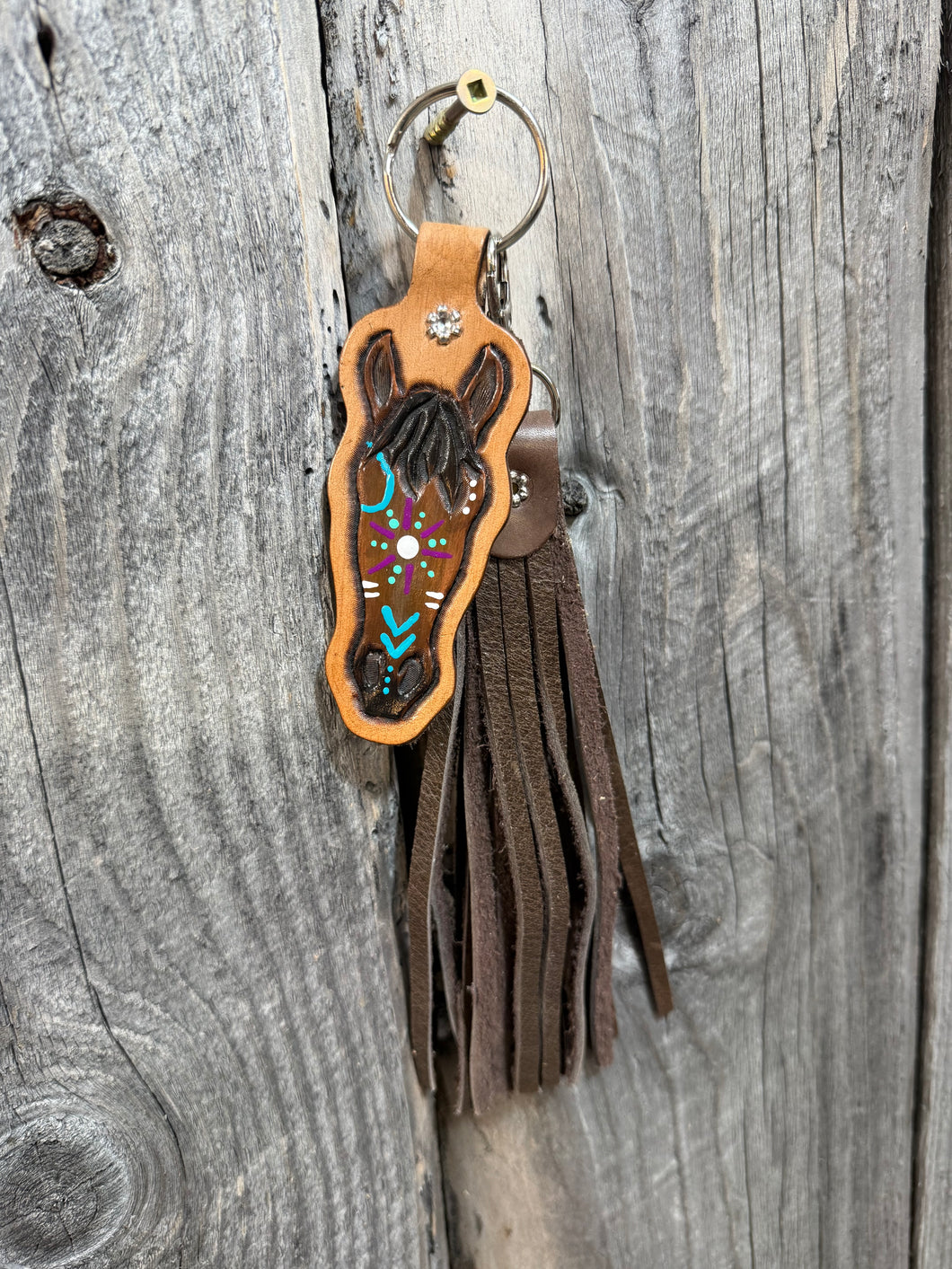 Painted Pony Keychain