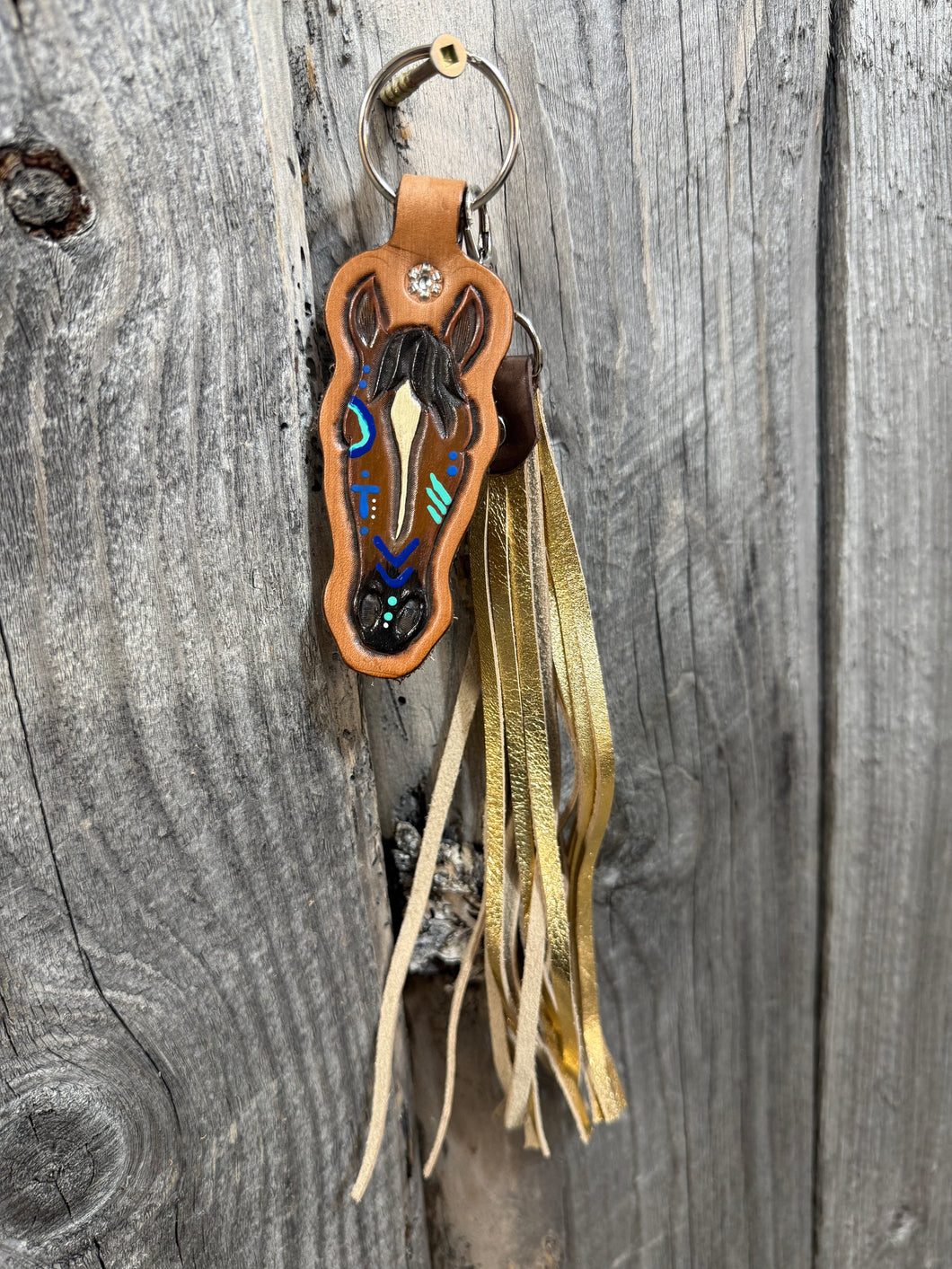 Painted Pony Keychain