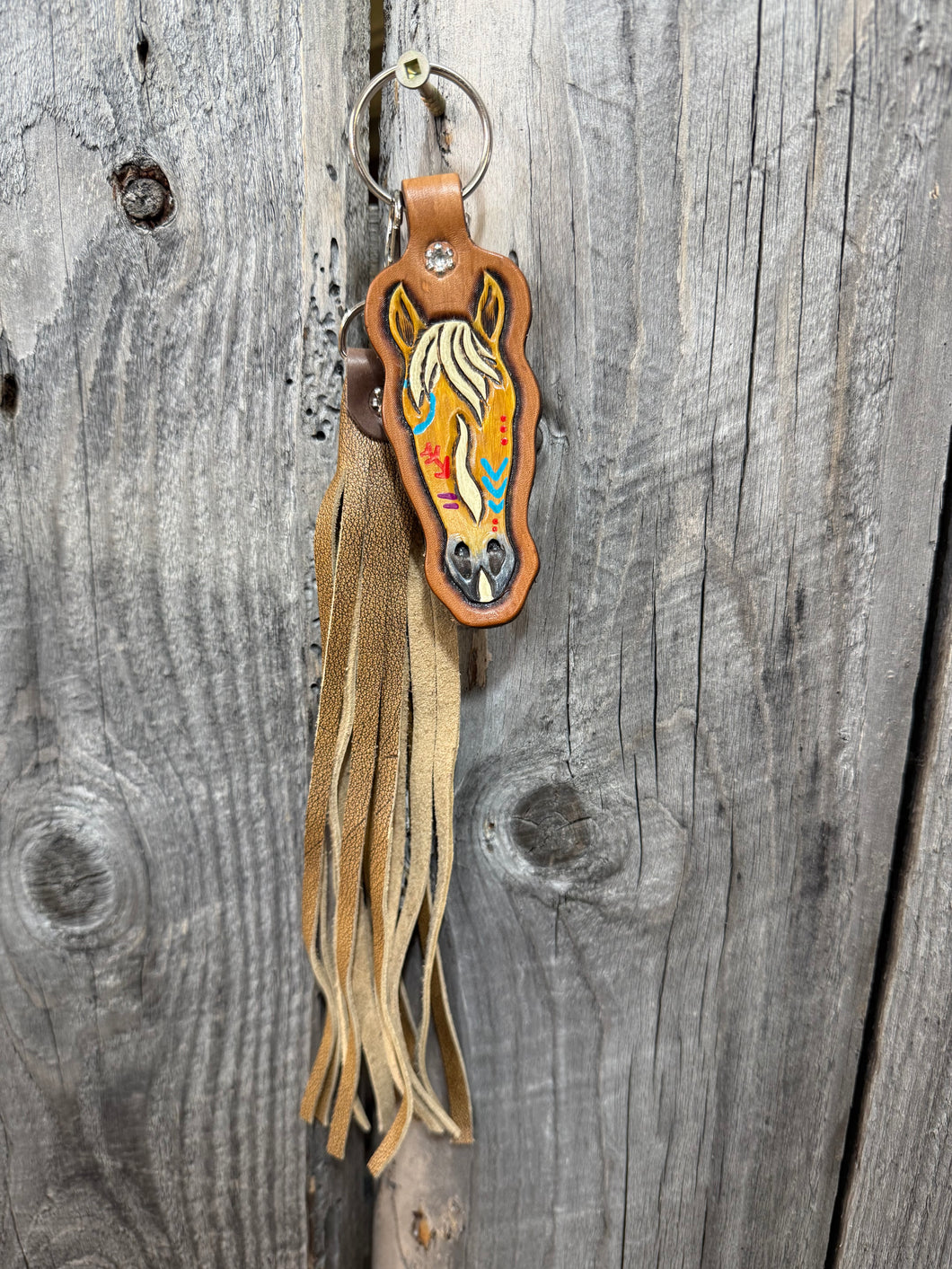 Painted Pony Keychain