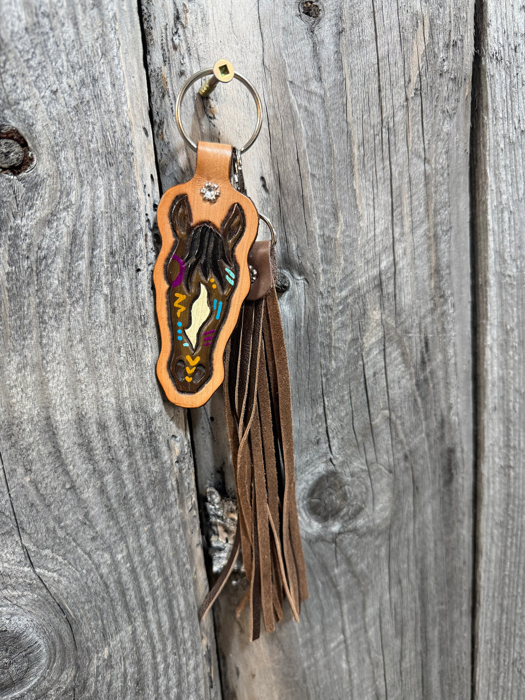 Painted Pony Keychain