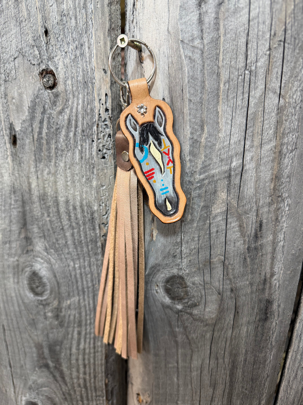 Painted Pony Keychain