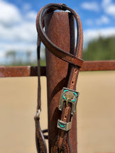 Load image into Gallery viewer, Cheetah Inlay Bridle
