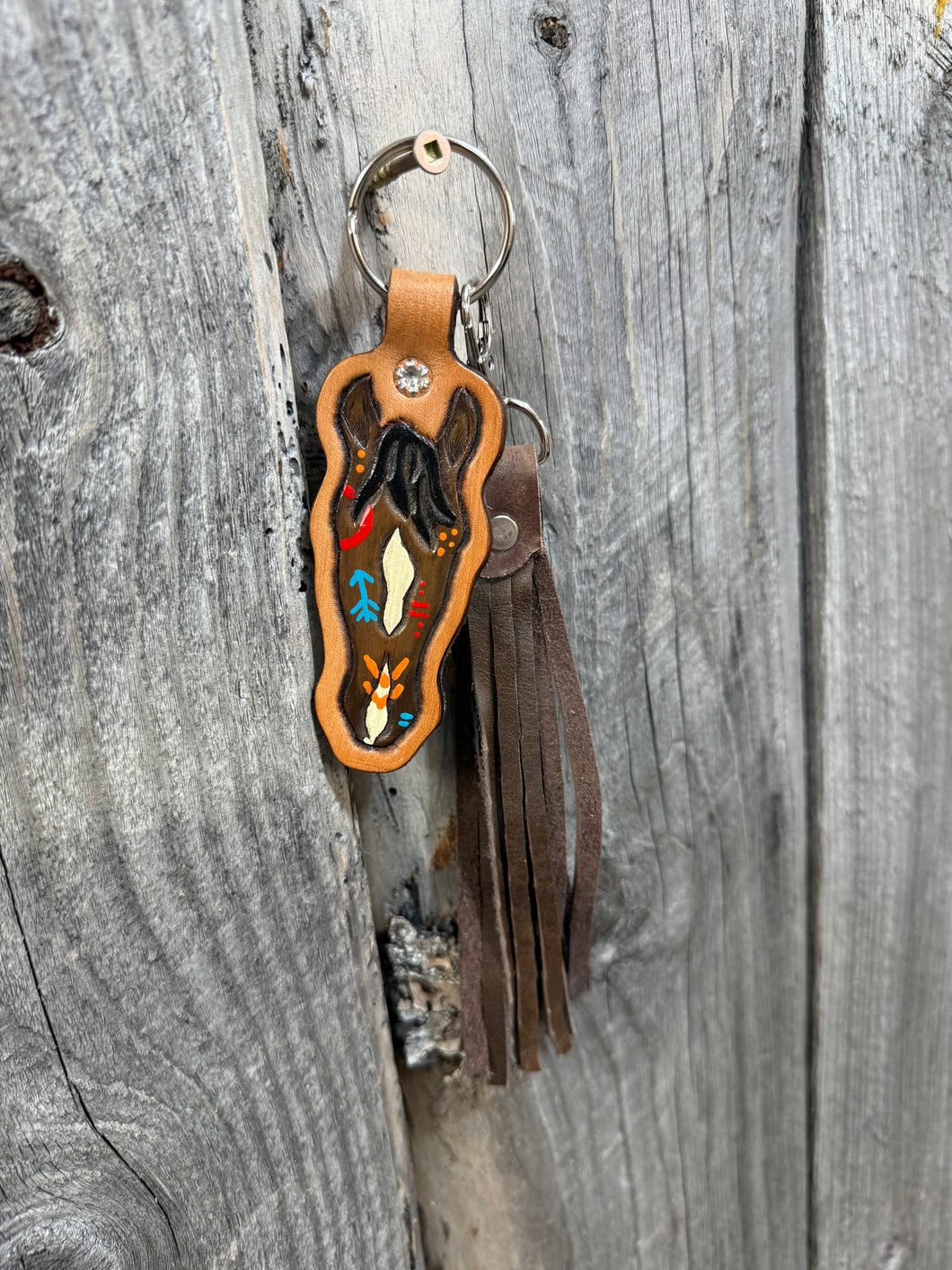 Painted Pony Keychain