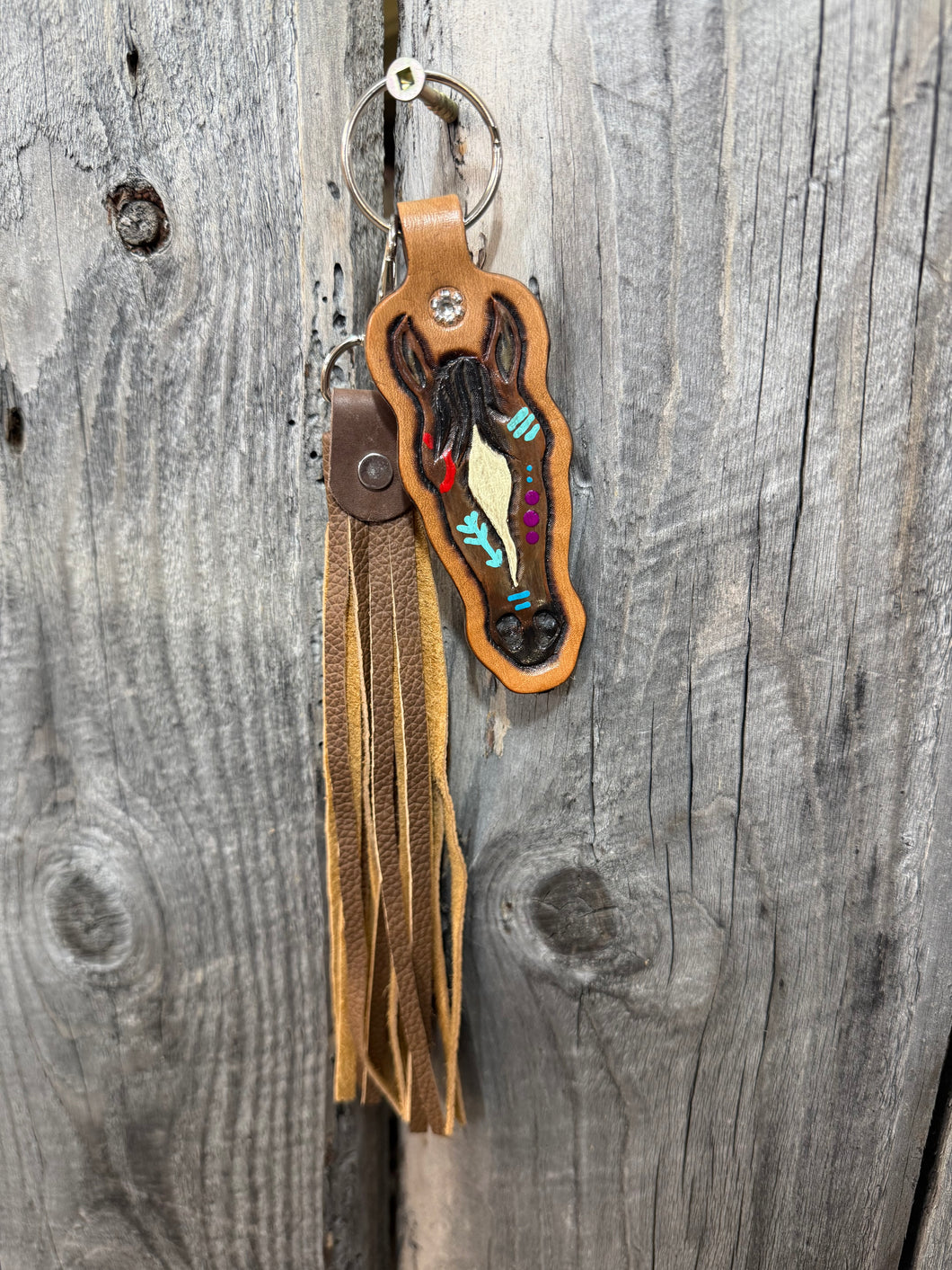 Painted Pony Keychain