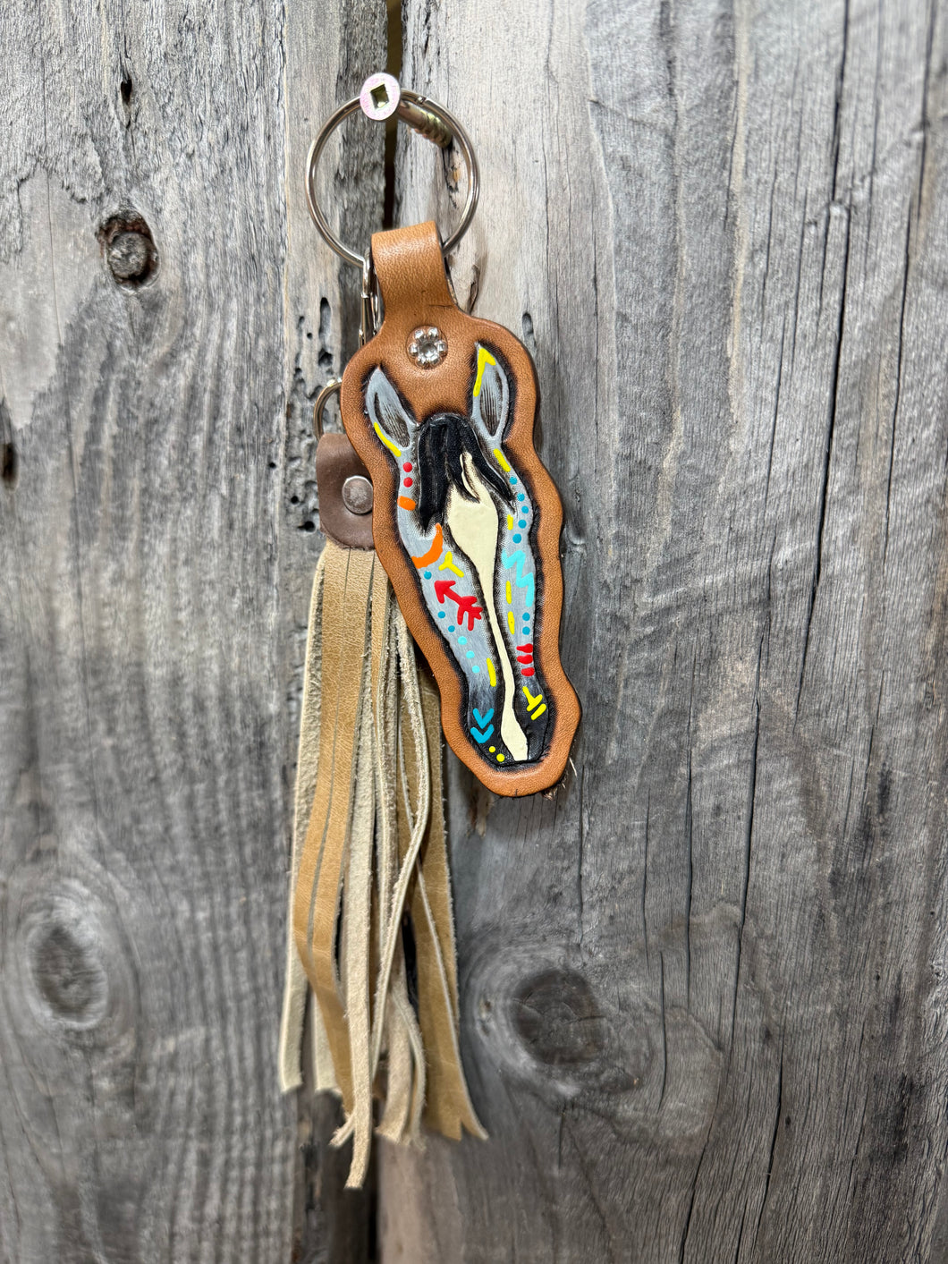 Painted Pony Keychain