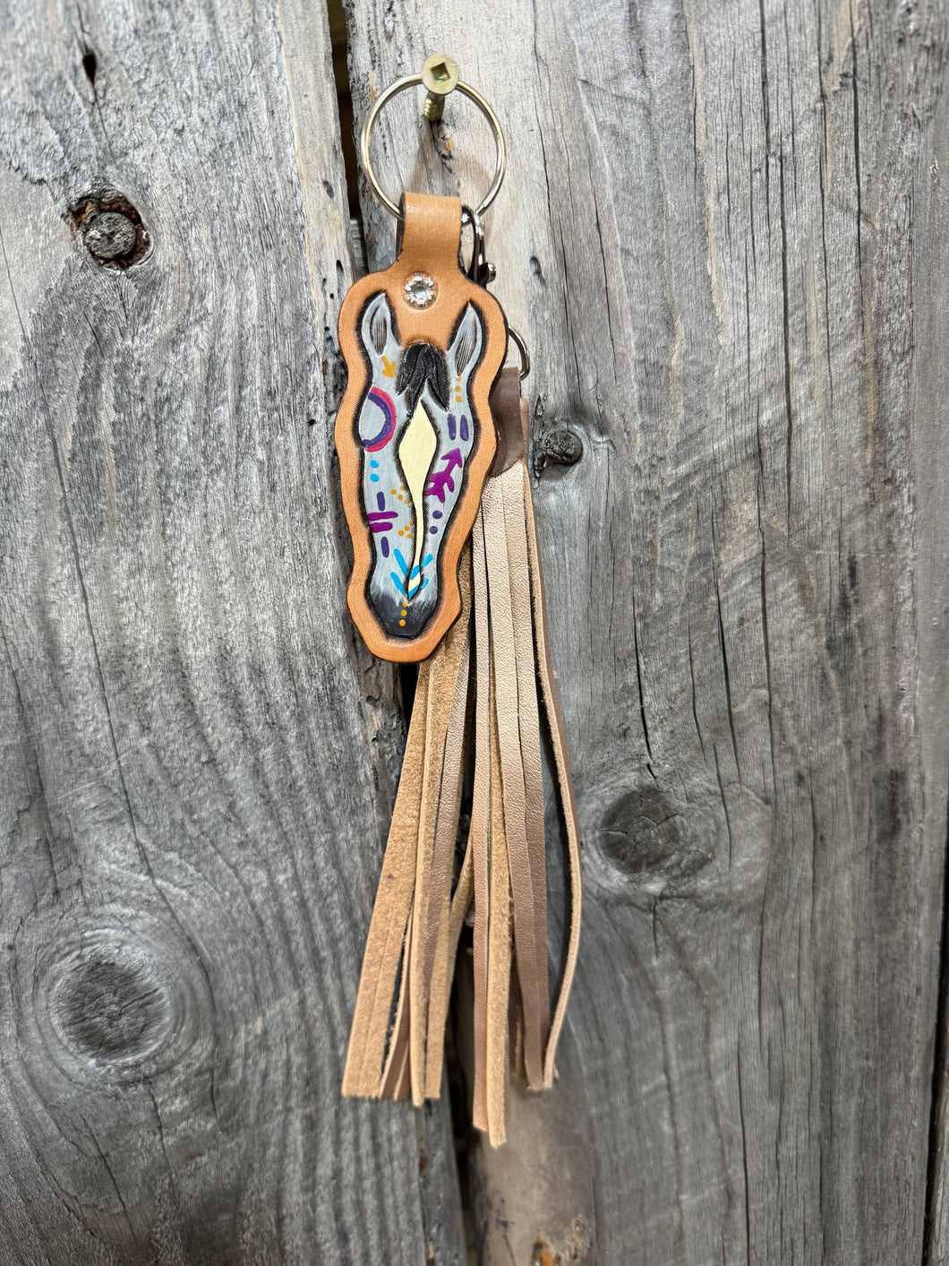 Painted Pony Keychain
