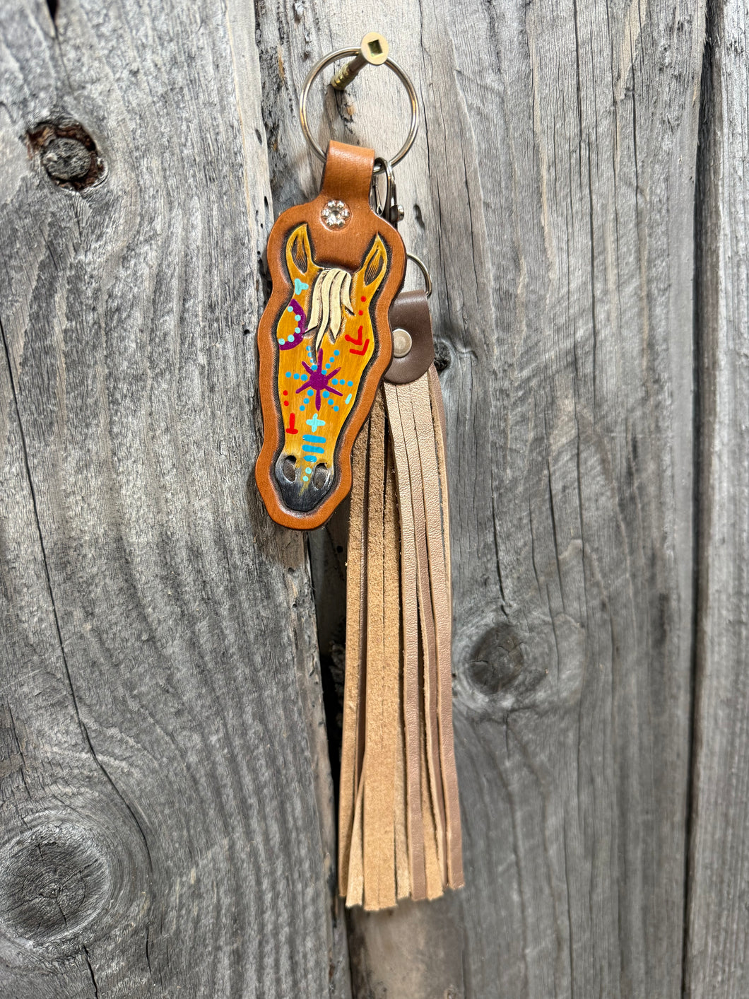 Painted Pony Keychain