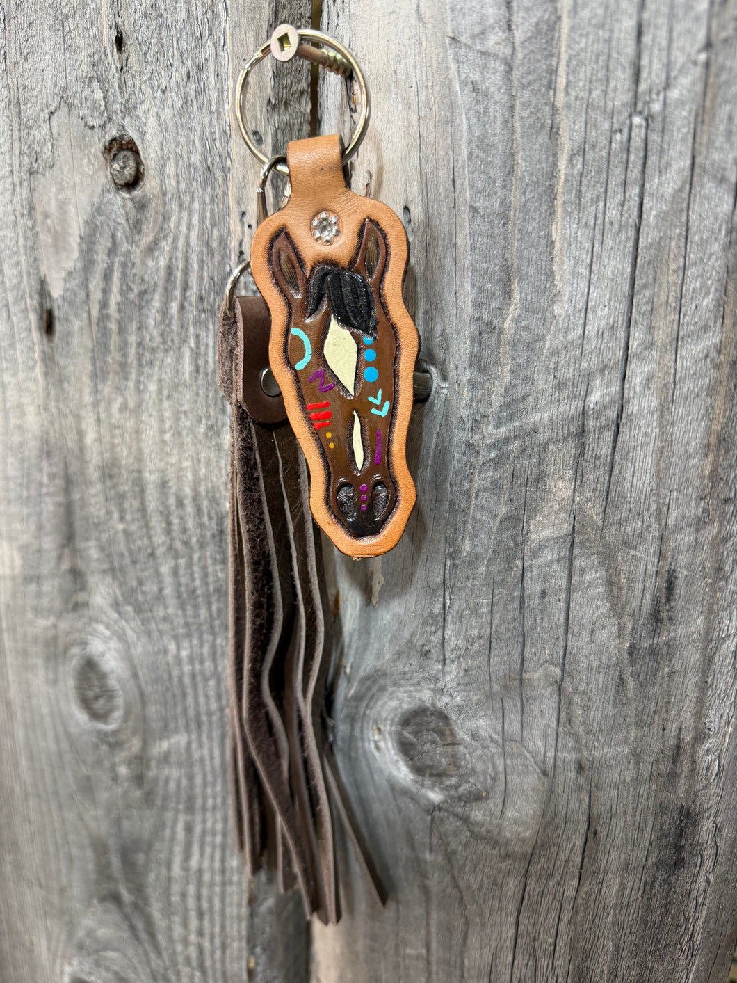 Painted Pony Keychain