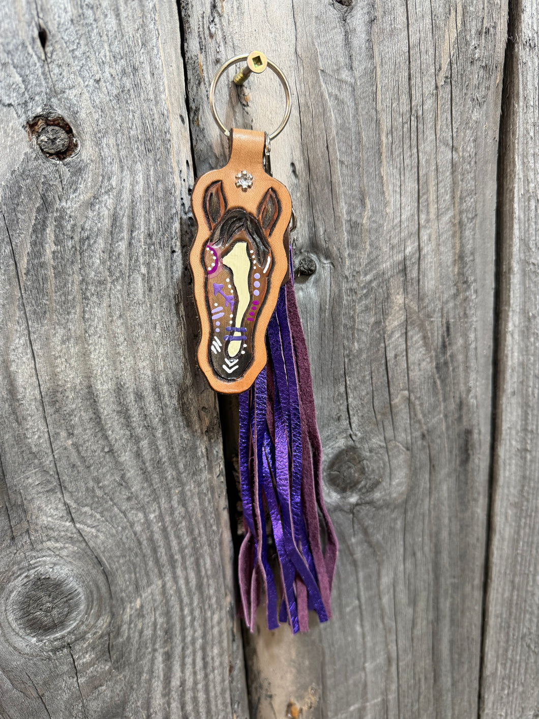 Painted Pony Keychain