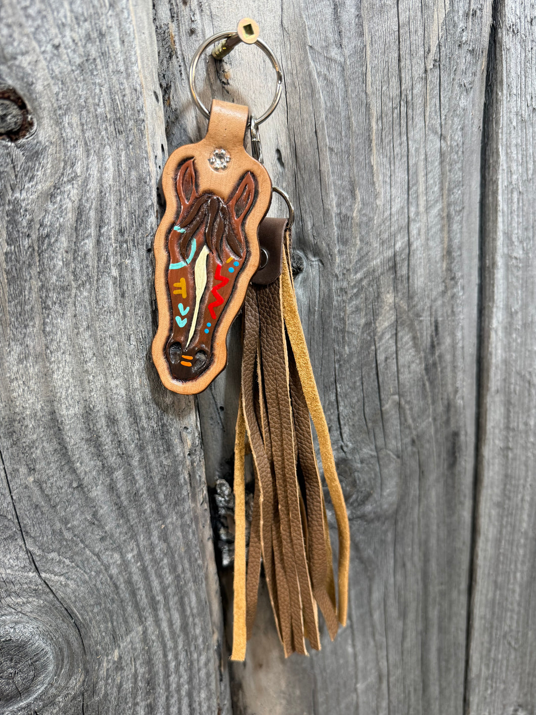 Painted Pony Keychain