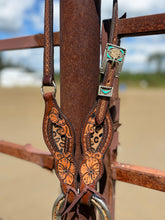 Load image into Gallery viewer, Cheetah Inlay Bridle
