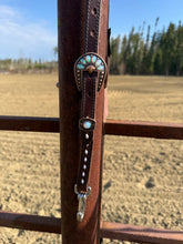 Load image into Gallery viewer, Opal Short Cheek Bridle
