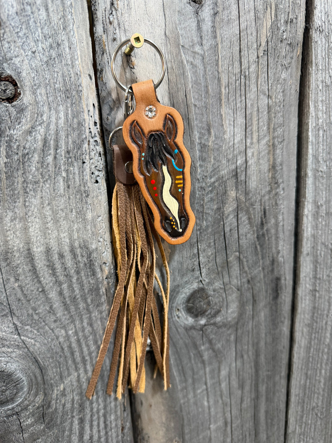 Painted Pony Keychain