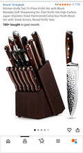 Load image into Gallery viewer, 15-Piece Knife Block Set
