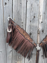 Load image into Gallery viewer, Fringed Cheetah Breastcollar
