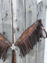 Load image into Gallery viewer, Fringed Cheetah Breastcollar
